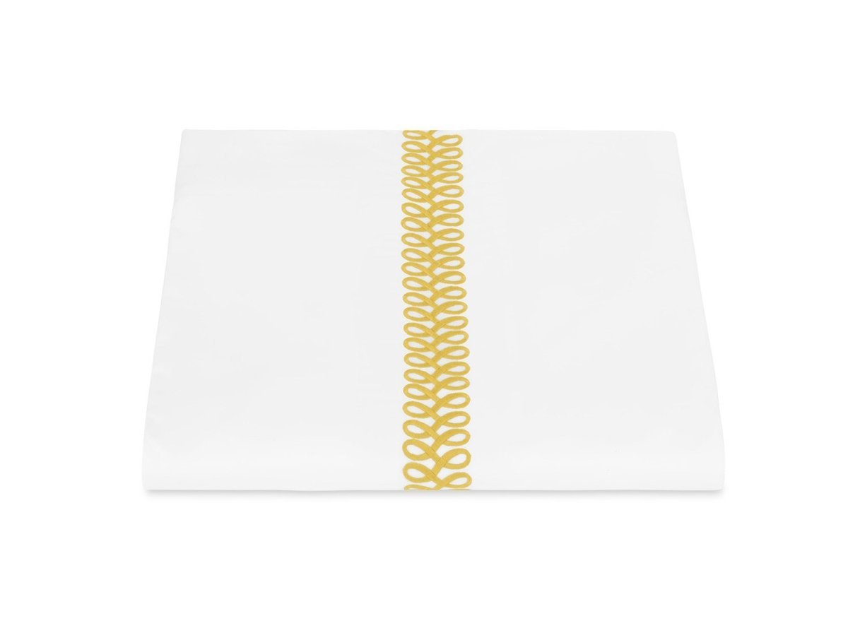 Astor Braid Lemon Bedding Matouk Schumacher