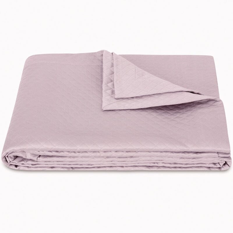 Petra Deep Lilac Matelasse Coverlets by Matouk