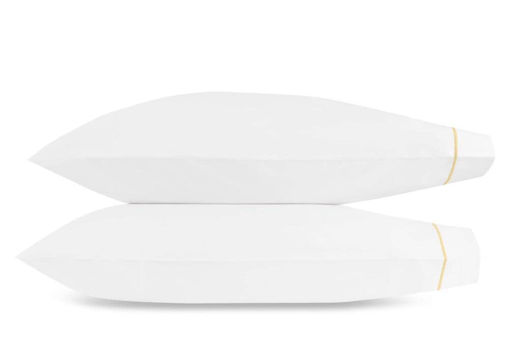 Bergamo Honey Giza Percale Bedding by Matouk