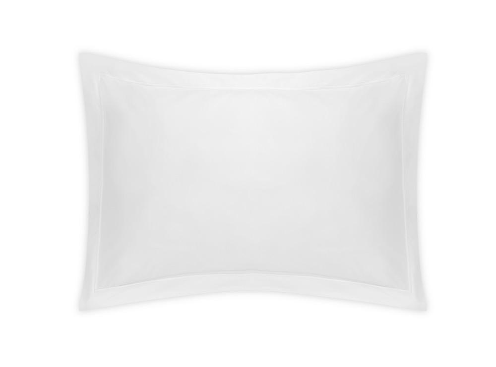 Bergamo White Giza Percale Bedding by Matouk
