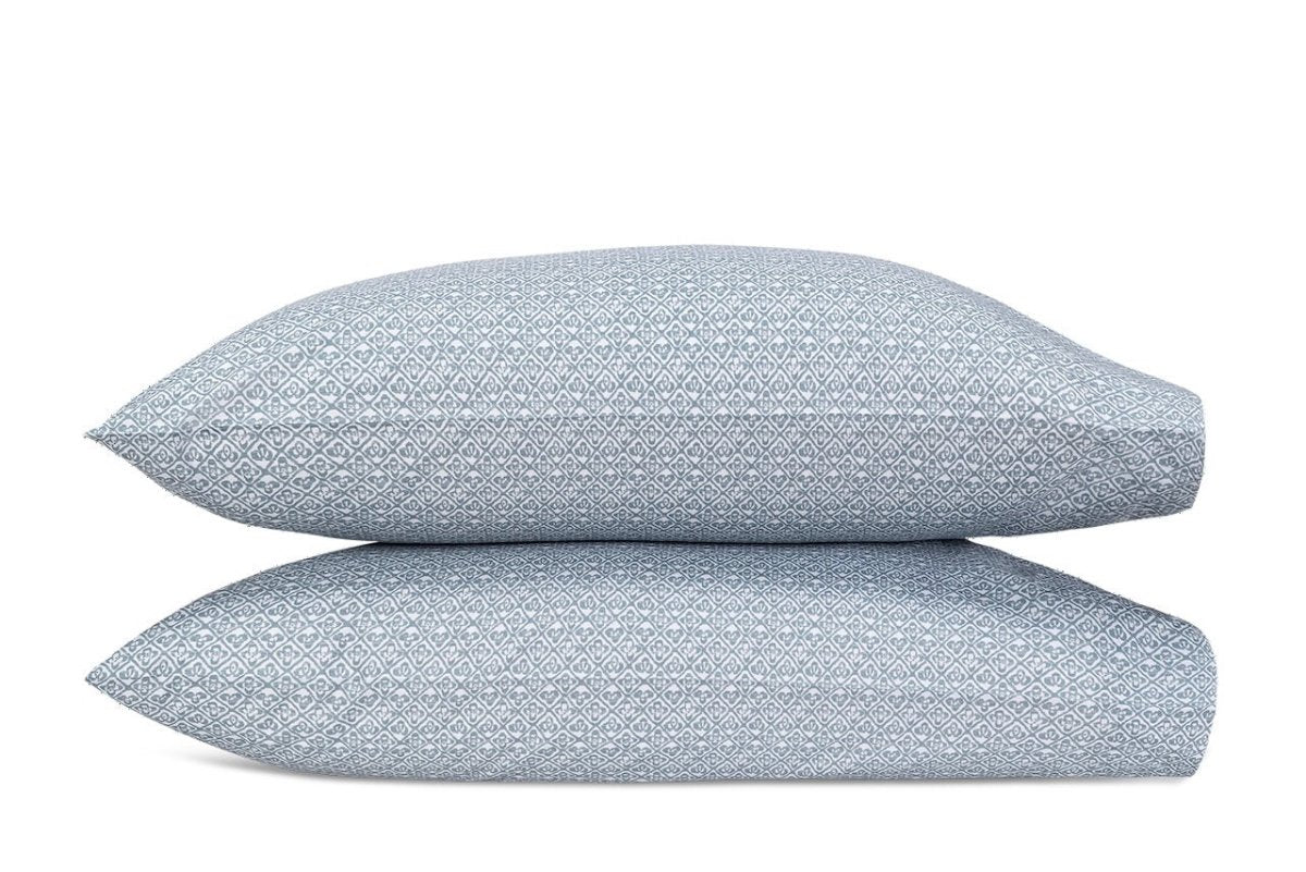 Catarina Hazy Blue Bedding by Matouk Schumacher