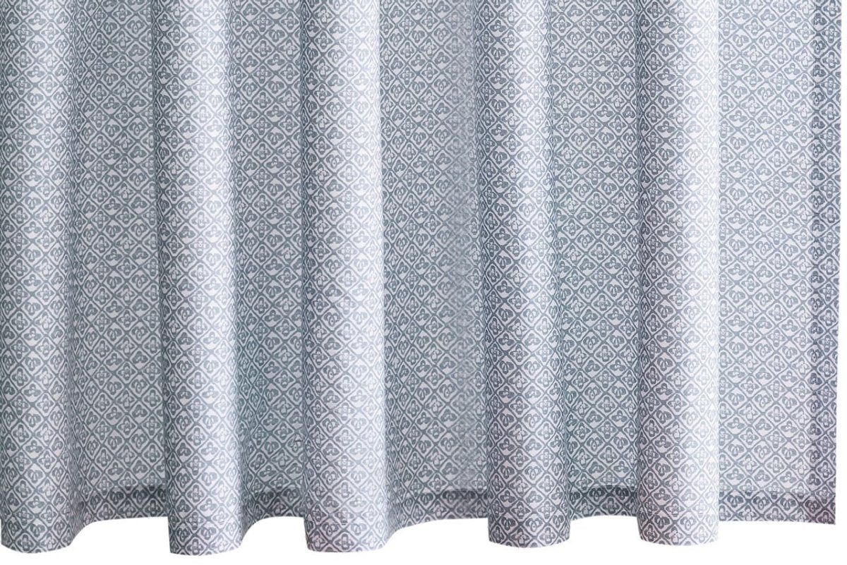 Catarina Shower Curtain in Hazy Blue by Matouk Schumacher
