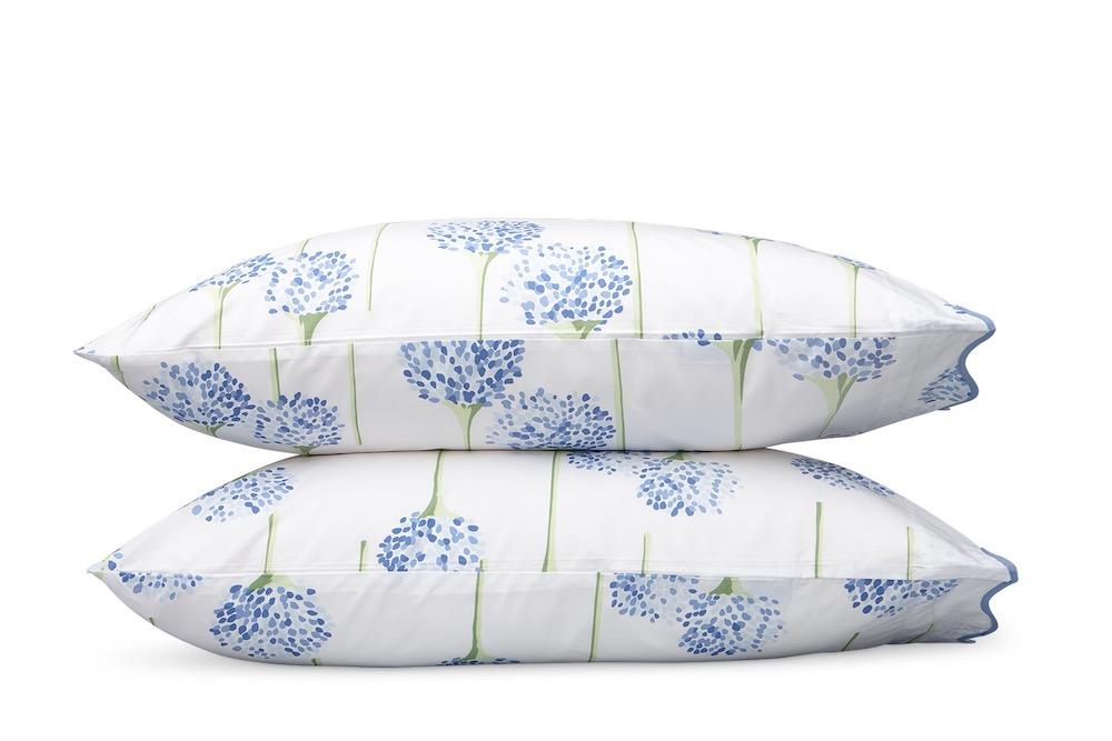 Charlotte Azure Bedding by Lulu DK for Matouk