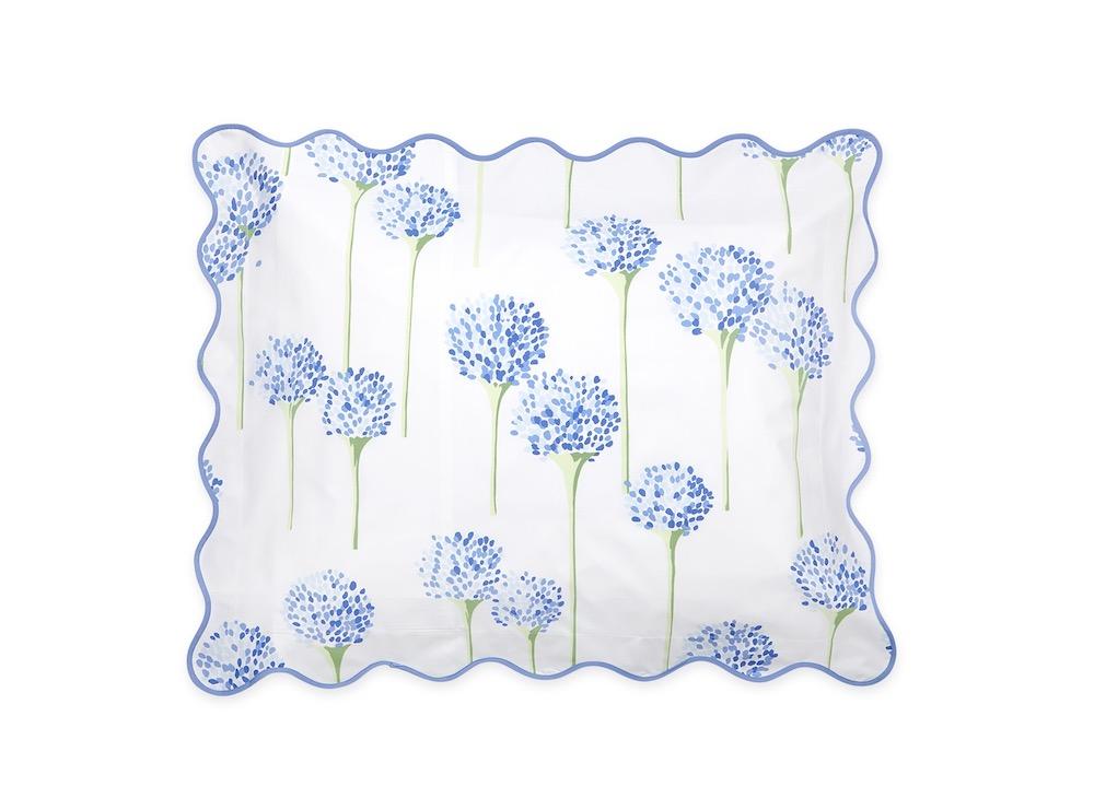 Charlotte Azure Bedding by Lulu DK for Matouk