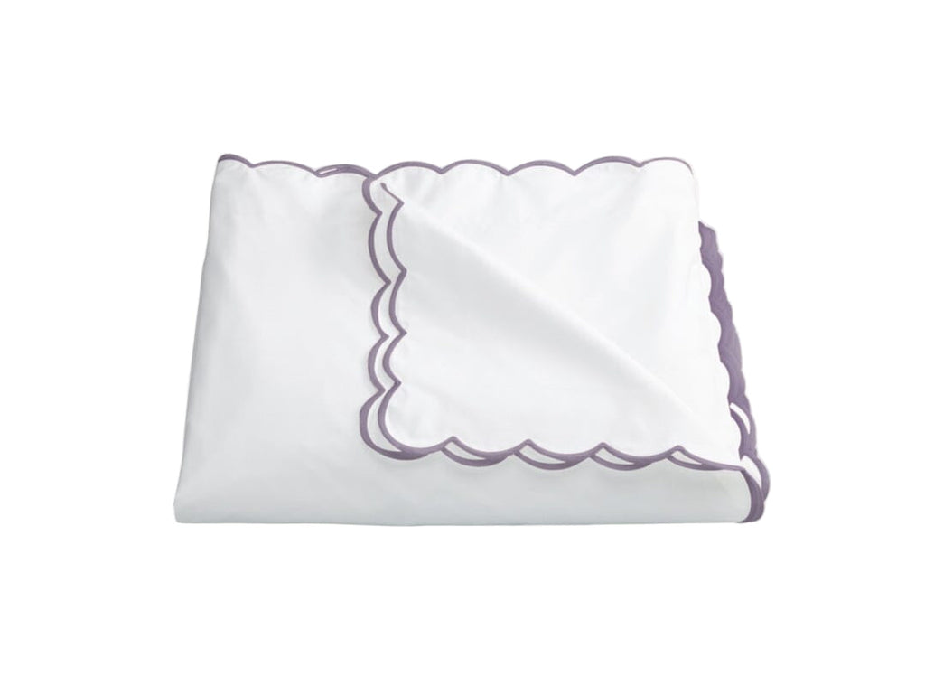 Dakota Scallop Deep Lilac Bedding by Matouk