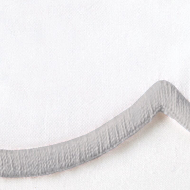 Dakota Scallop Silver Bedding by Matouk