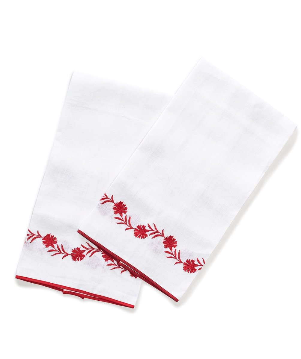 Daphne Linen Guest Towels by Matouk