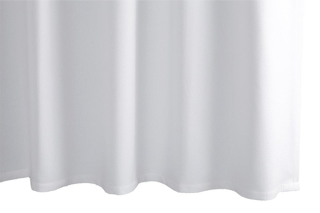Diamond Pique Shower Curtain by Matouk