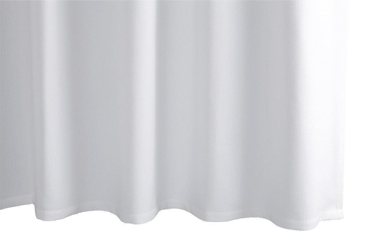 Diamond Pique Shower Curtain by Matouk
