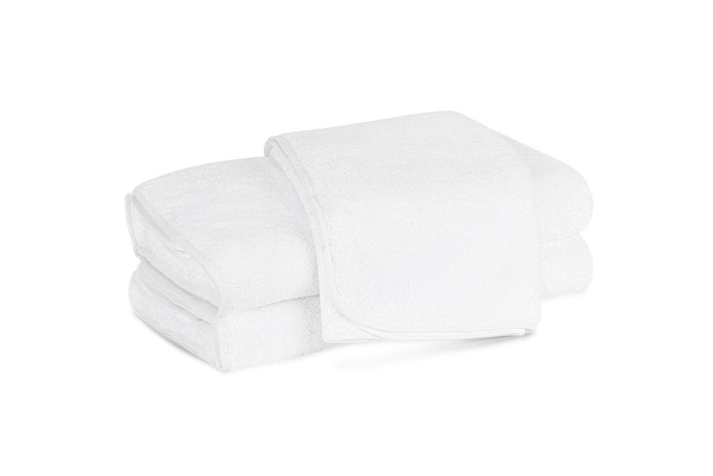 Giza Towels with White Trim by Matouk
