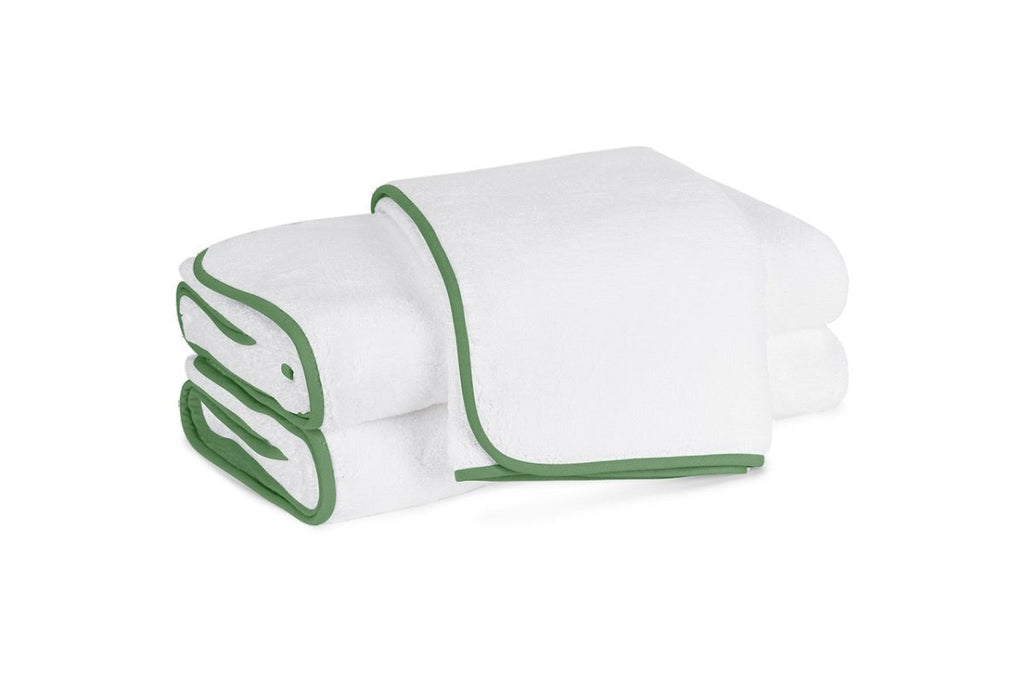 Giza Towels with Clover Trim by Matouk