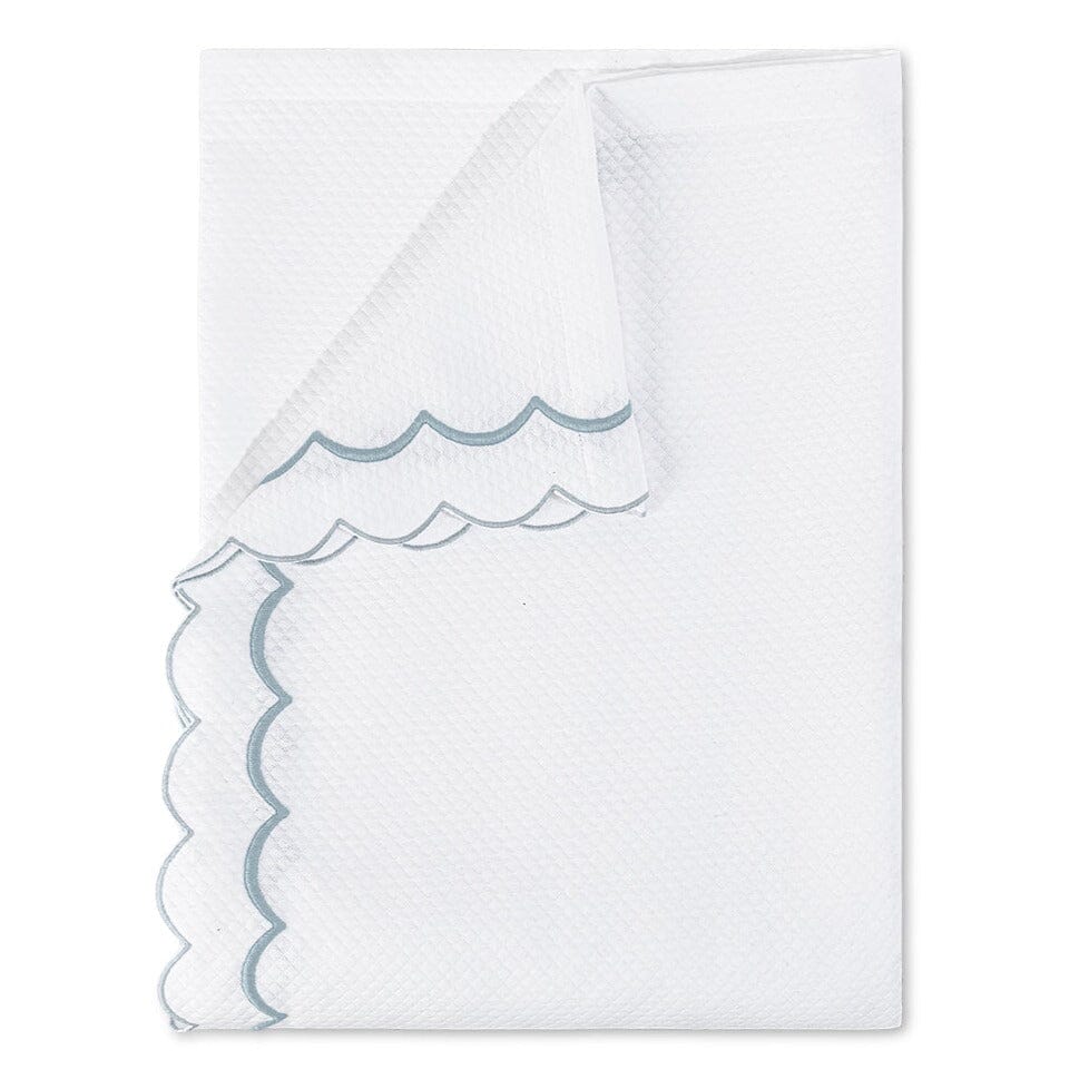 India Diamond Pique Pool Coverlets by Matouk