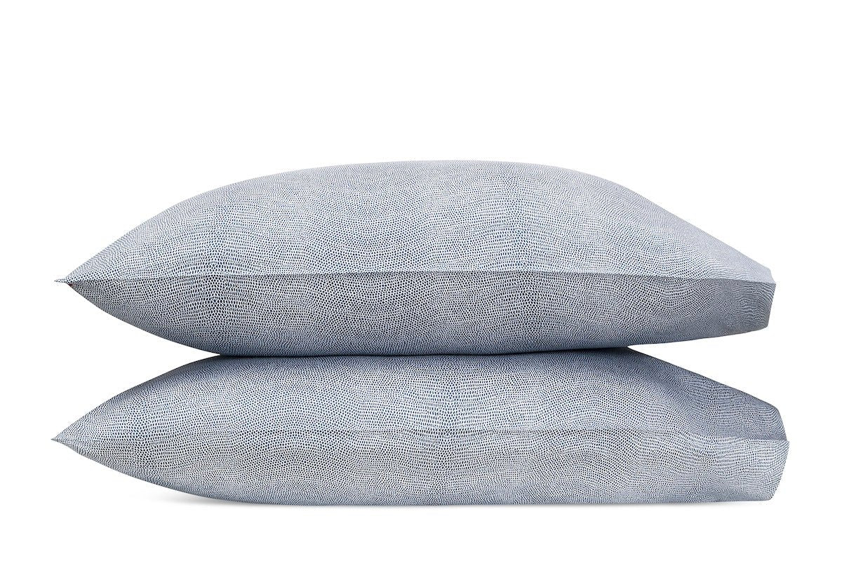 Jasper Steel Blue Bedding by Matouk