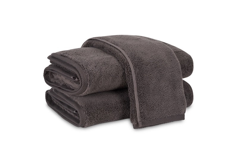 Milagro Charcoal Towels by Matouk