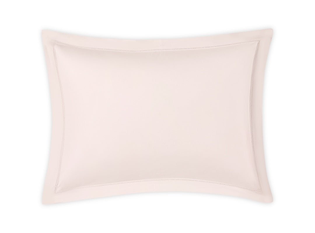 Milano Hemstitch Blush Pink Bedding by Matouk