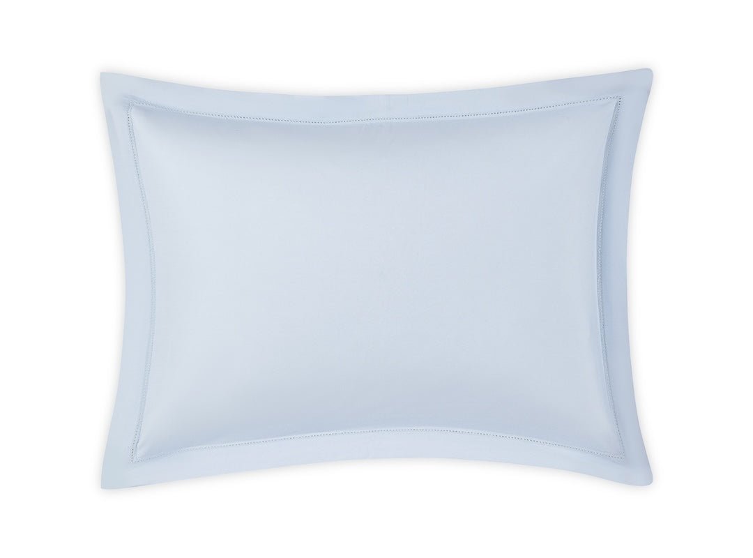 Milano Hemstitch Sky Blue Bedding by Matouk