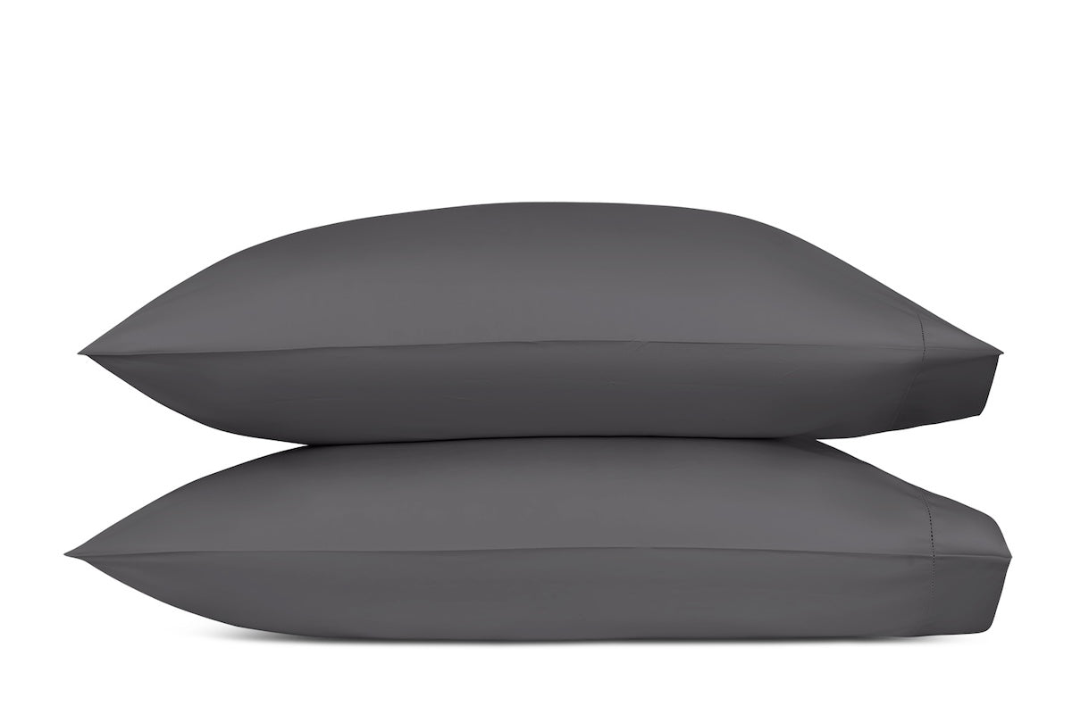 Milano Hemstitch Carbon Bedding by Matouk