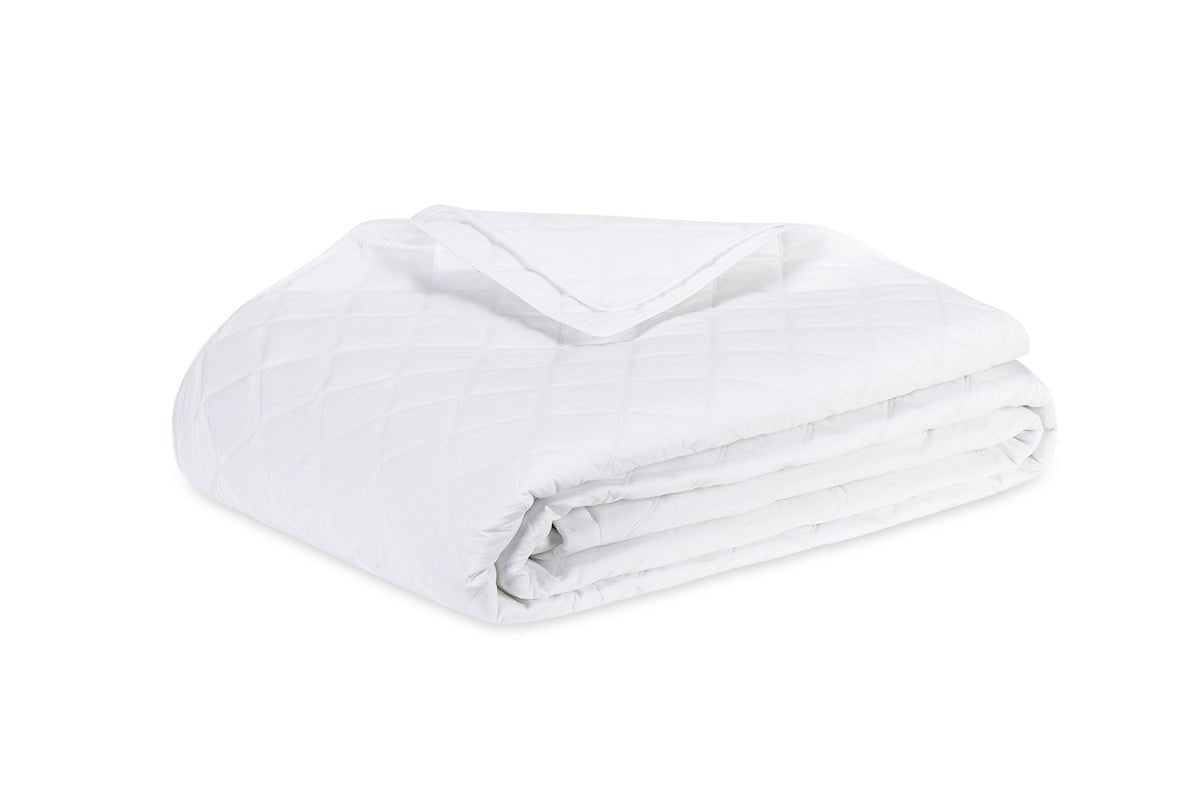 Matouk Milano Percale Quilt in White