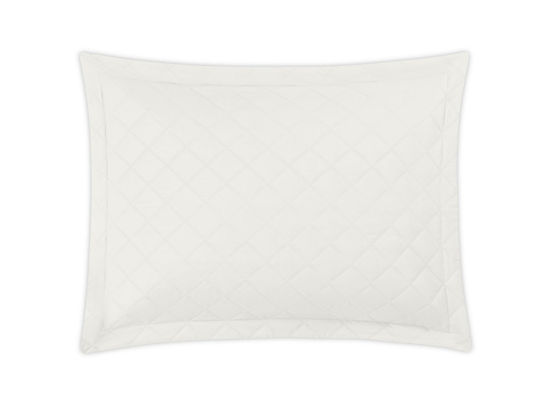 Matouk Milano Percale Quilt in Bone