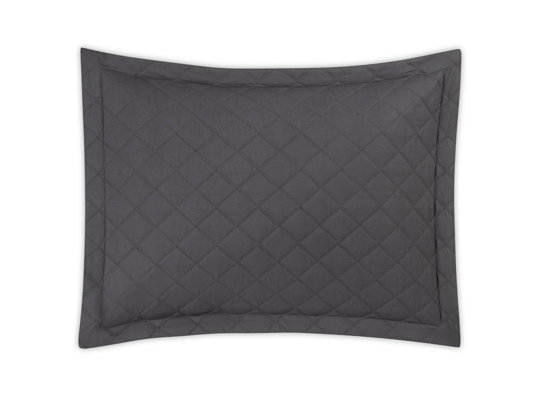 Matouk Milano Percale Quilt in Carbon