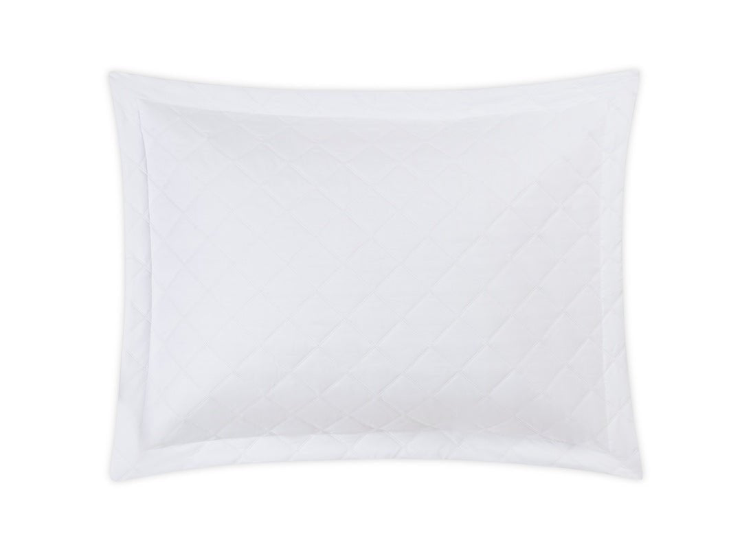Matouk Milano Percale Quilt in White