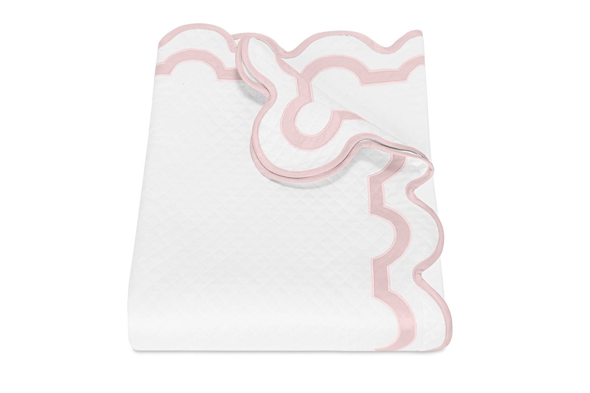 Mirasol Matelasse Pink Bedding by Matouk