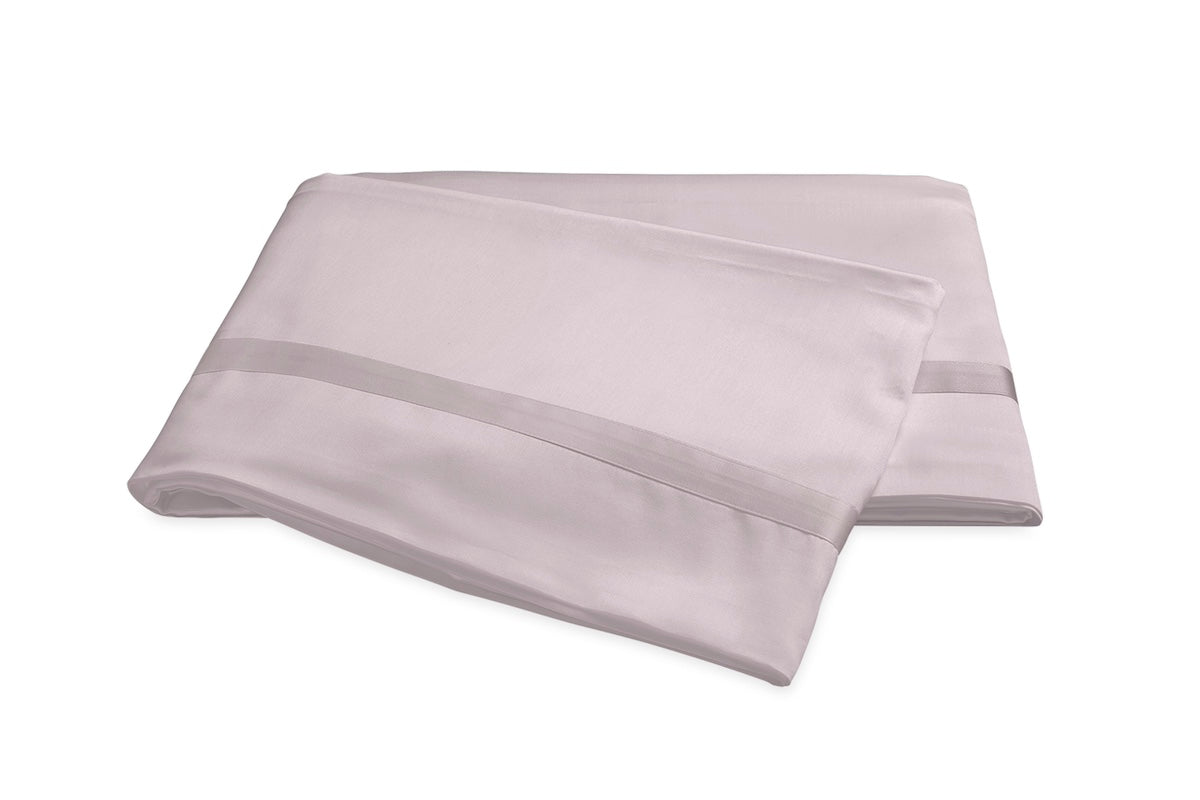 Matouk Nocturne Sateen Bedding in Deep Lilac