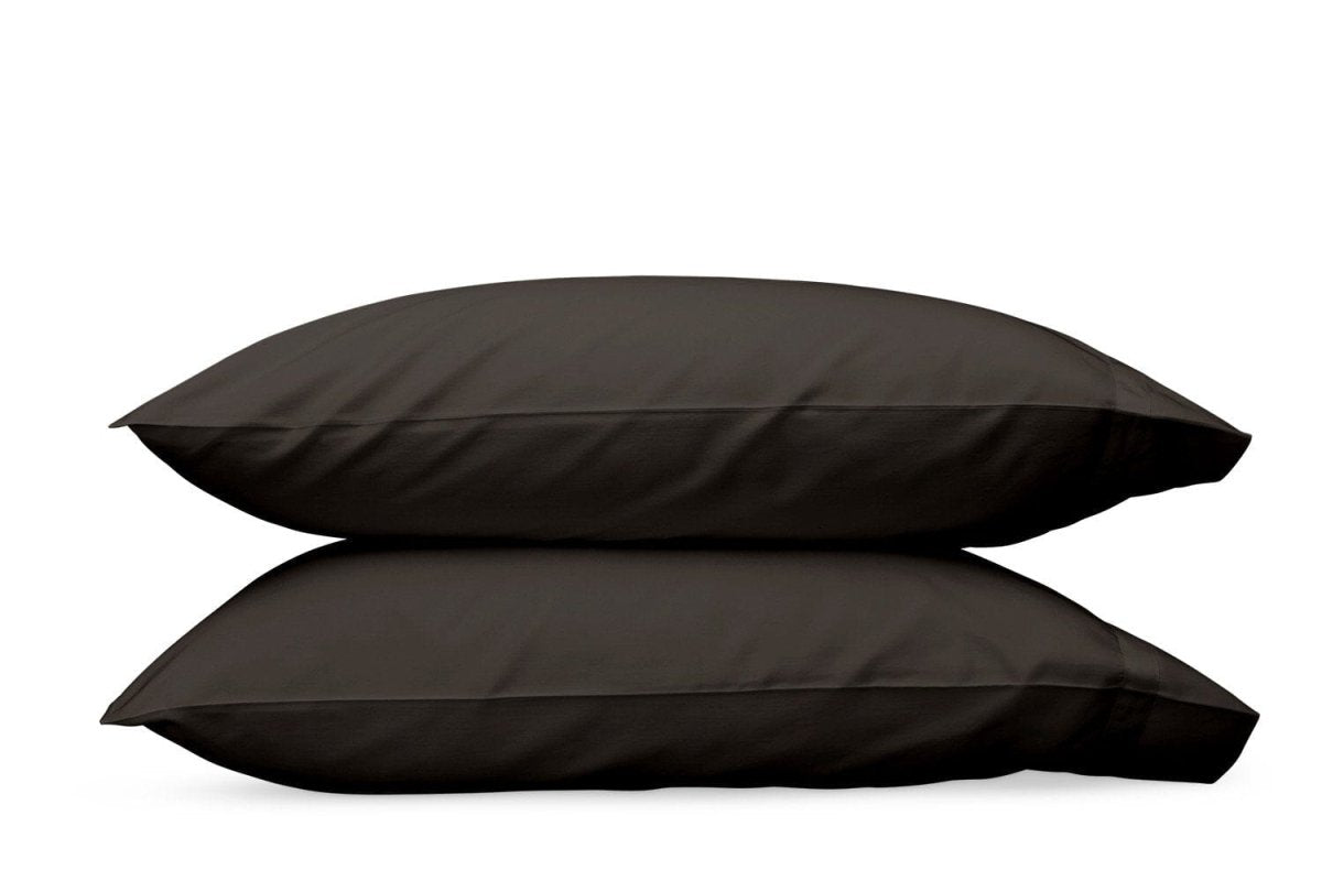 Matouk Nocturne Sateen Bedding in Black