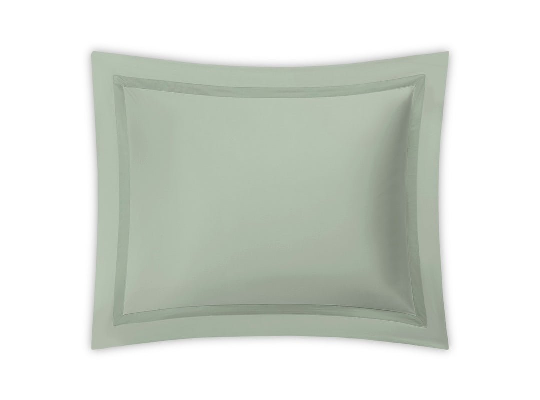 Matouk Nocturne Sateen Bedding in Celadon