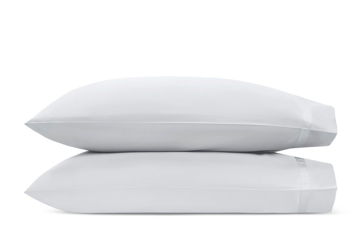 Matouk Nocturne Sateen Bedding in Dove