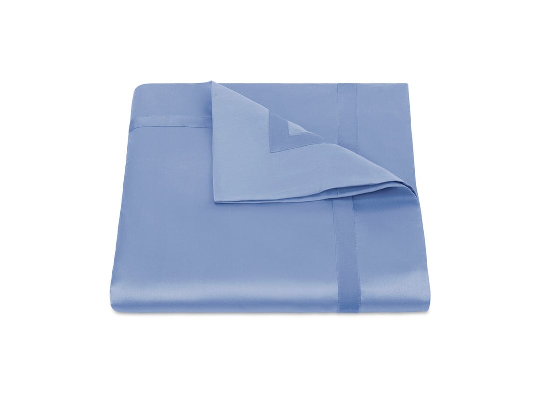 Matouk Nocturne Sateen Bedding in Azure Blue