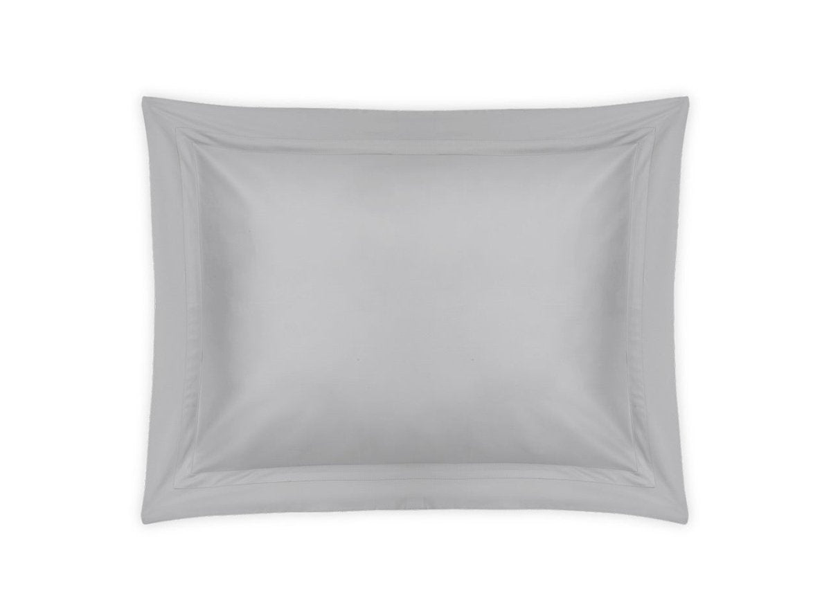 Matouk Nocturne Sateen Bedding in Silver