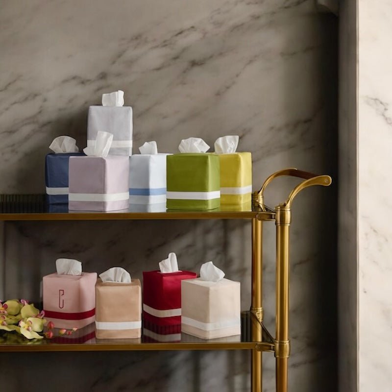 Nocturne Tissue Box Covers by Matouk