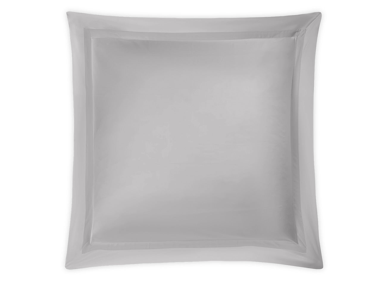 Matouk Nocturne Sateen Bedding in Silver