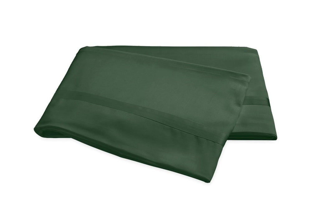Matouk Nocturne Sateen Bedding in Green