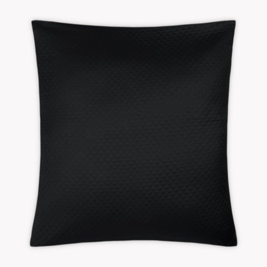 Petra Black Matelasse Coverlets by Matouk