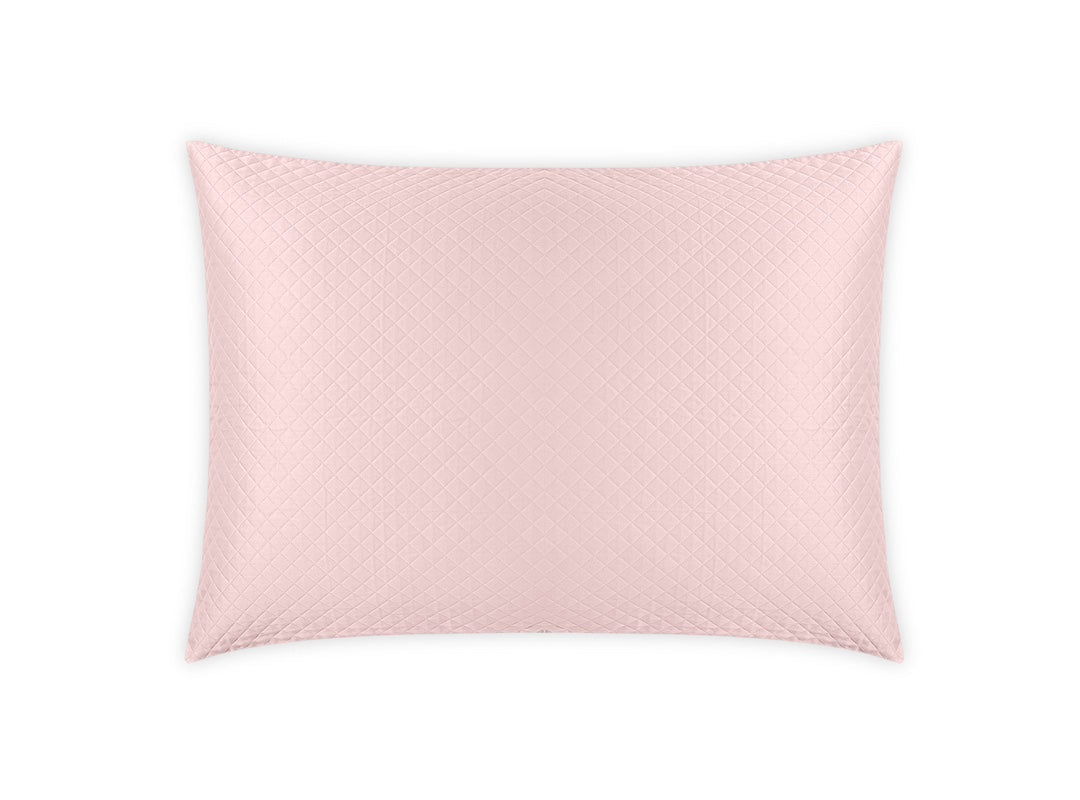 Petra Pink Matelasse Coverlets by Matouk