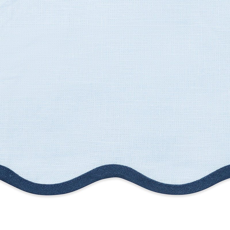 Scallop Edge Oval Placemats by Matouk