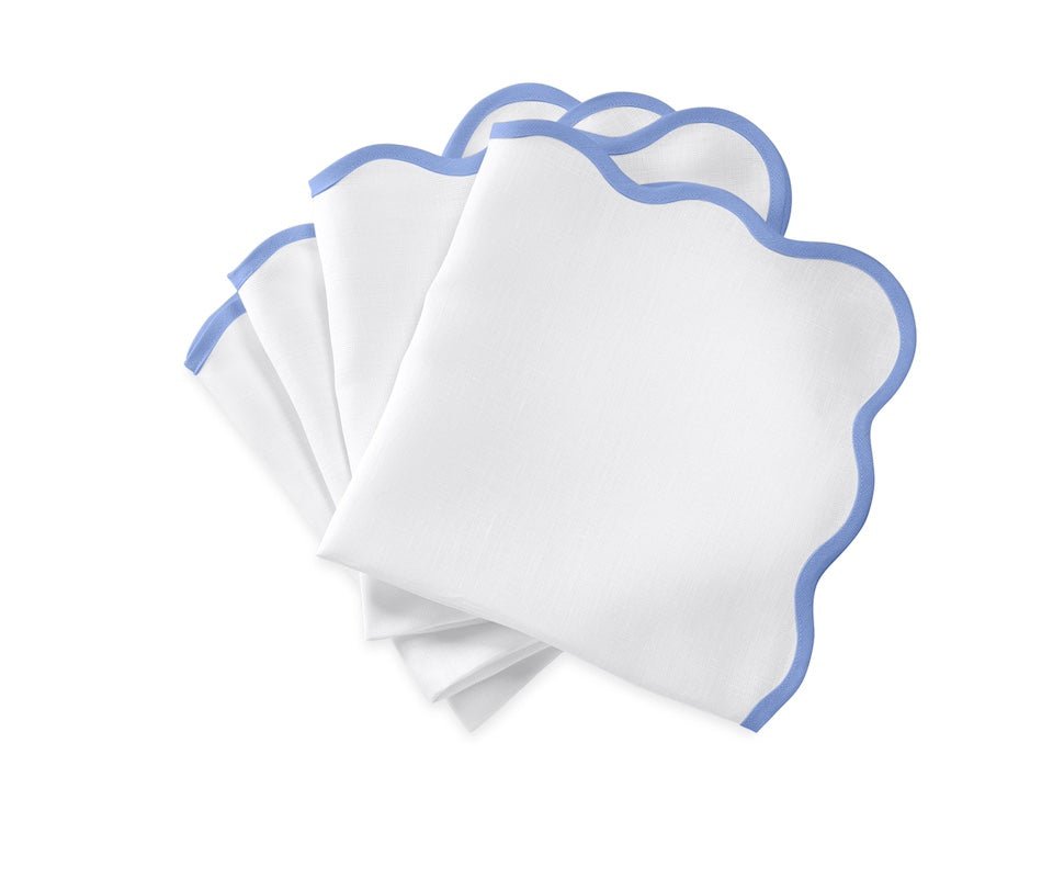 Casual Couture Scallop Edge Napkins by Matouk