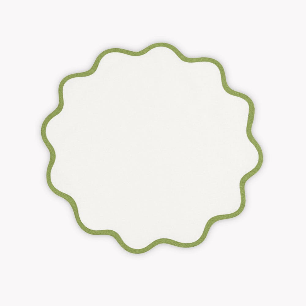 Scallop Circle Placemats by Matouk