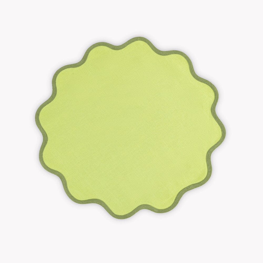Scallop Circle Placemats by Matouk
