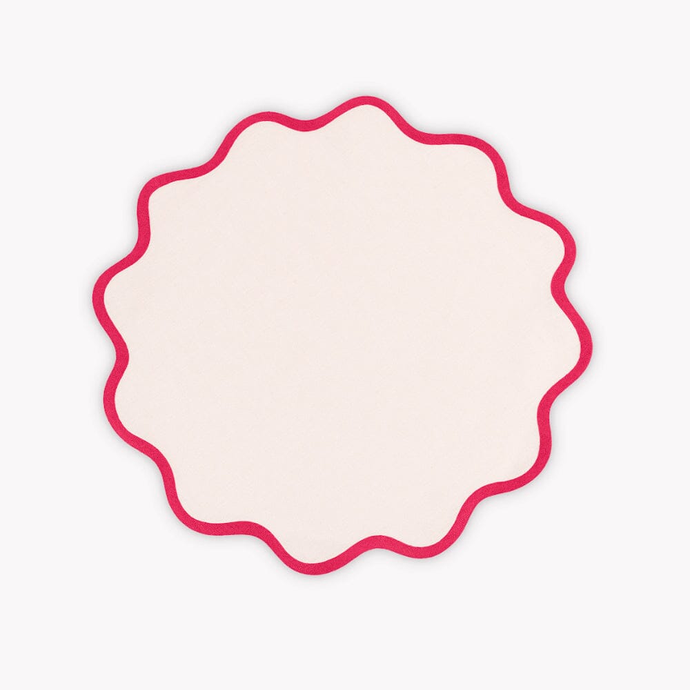 Scallop Circle Placemats by Matouk
