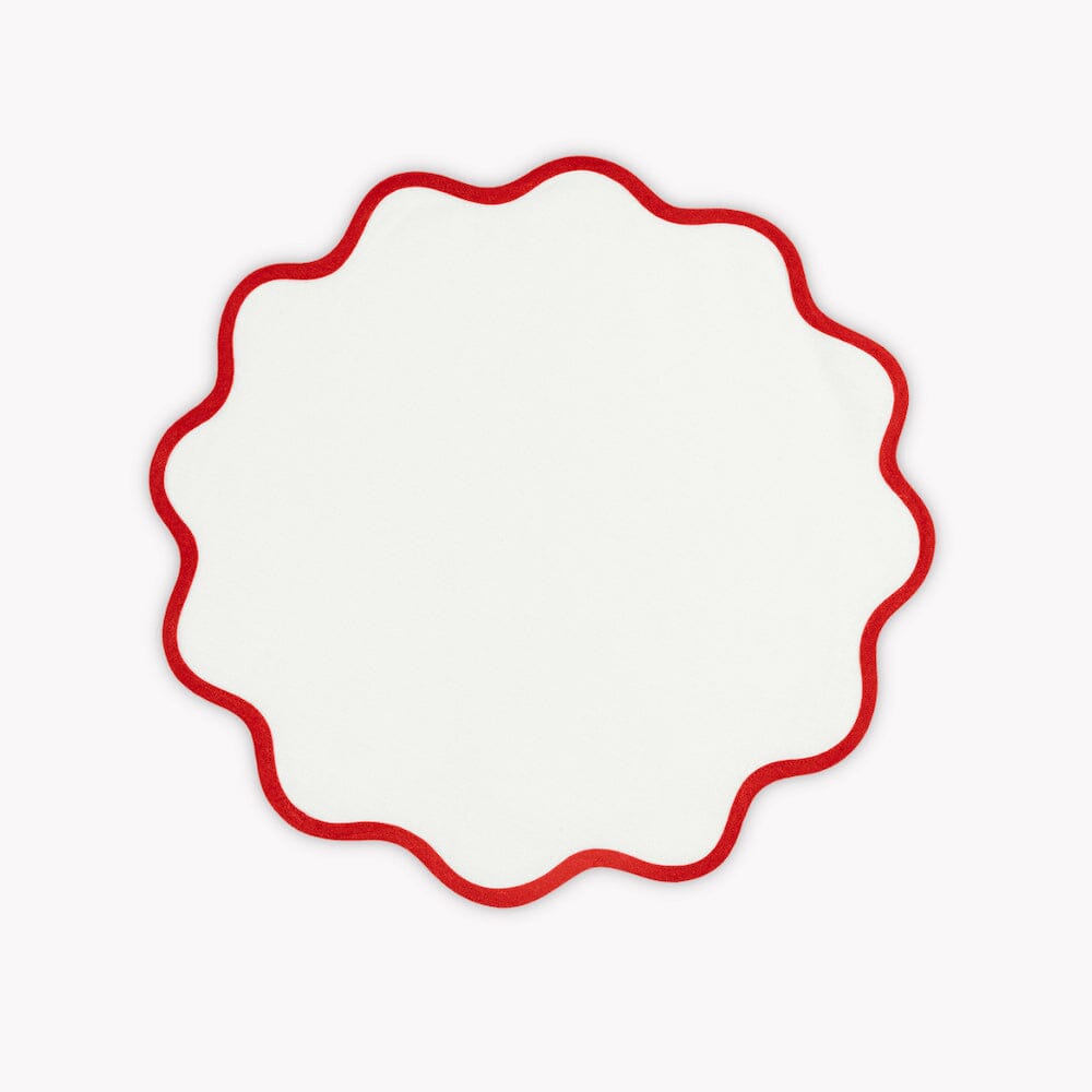 Scallop Circle Placemats by Matouk