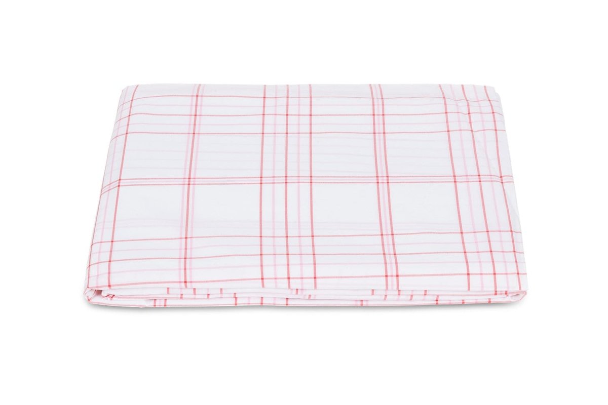 August Plaid Peony Bedding by Matouk | Schumacher