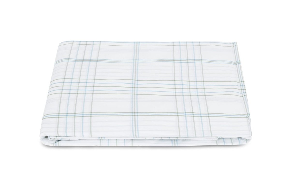August Plaid Sea Bedding by Matouk | Schumacher