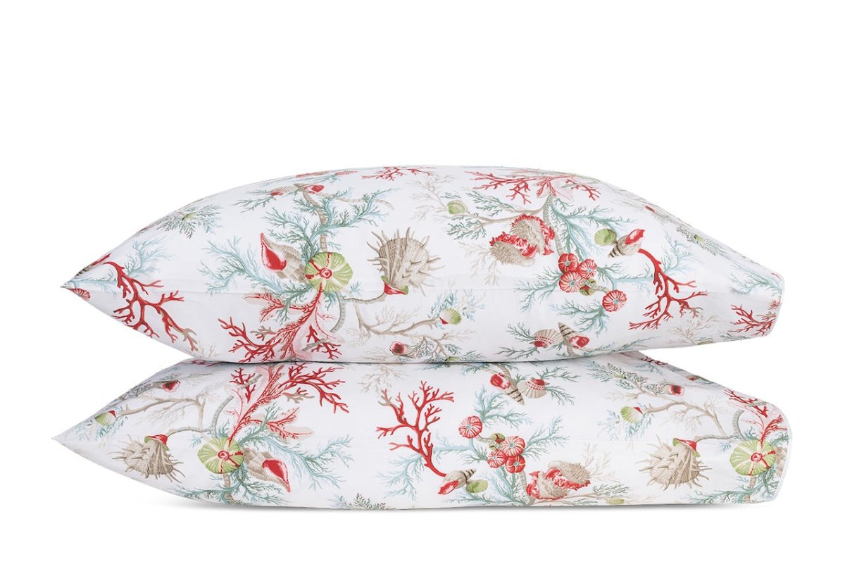Del Tesoro Coral Bedding by Matouk Schumacher