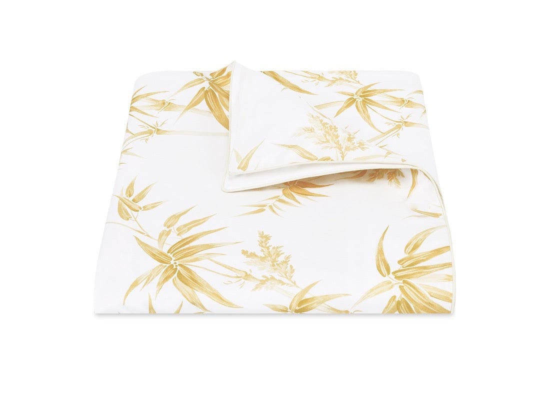 Dominique Lemon Yellow Bedding by Matouk | Schumacher