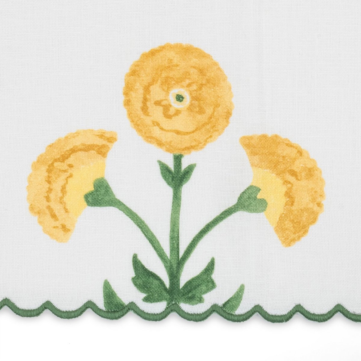 Gisele Marigold Guest Towels - Set of 2 by Matouk Schumacher