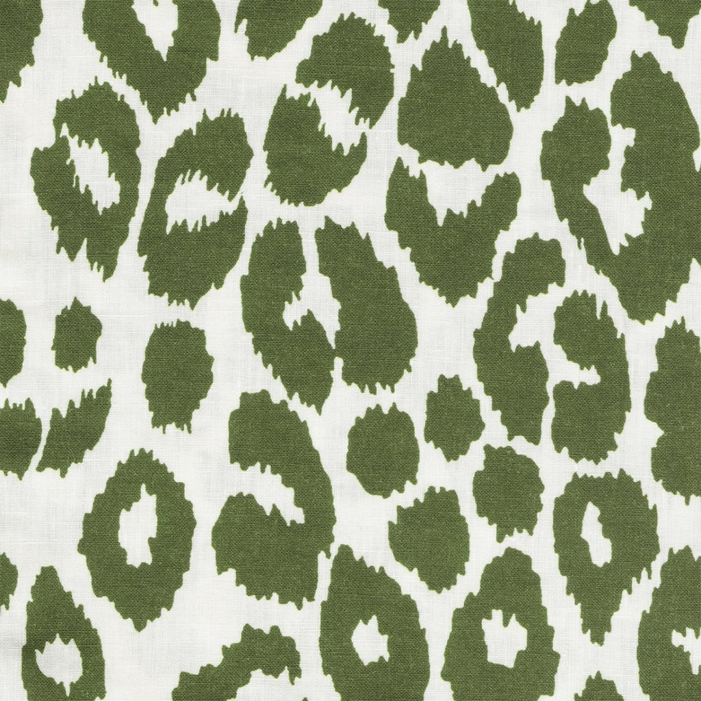 Iconic Leopard Green Guest Towels by Matouk Schumacher