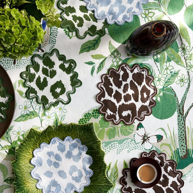 Iconic Leopard Cocktail Napkins by Matouk | Schumacher